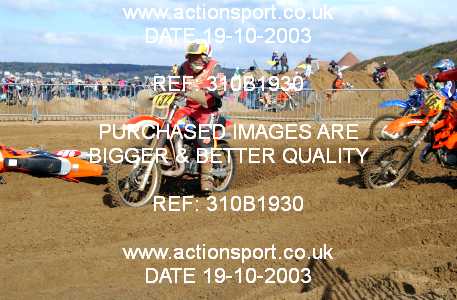 Photo: 310B1930 ActionSport Photography 18,19/10/2003 Weston Beach Race  _2_Solos #132
