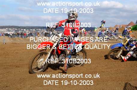 Photo: 310B2003 ActionSport Photography 18,19/10/2003 Weston Beach Race  _2_Solos #496
