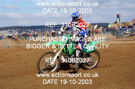 Photo: 310B2027 ActionSport Photography 18,19/10/2003 Weston Beach Race  _2_Solos #582