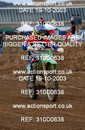 Photo: 310D0638 ActionSport Photography 18,19/10/2003 Weston Beach Race  _2_Solos #582