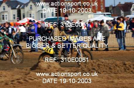 Photo: 310E0061 ActionSport Photography 18,19/10/2003 Weston Beach Race  _2_Solos #264