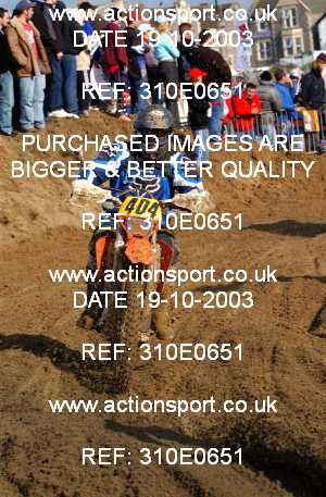 Photo: 310E0651 ActionSport Photography 18,19/10/2003 Weston Beach Race  _2_Solos #404