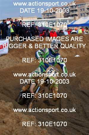 Photo: 310E1070 ActionSport Photography 18,19/10/2003 Weston Beach Race  _2_Solos #51