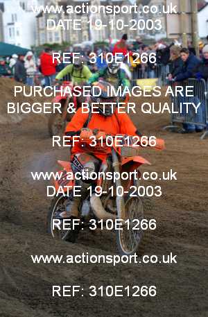 Photo: 310E1266 ActionSport Photography 18,19/10/2003 Weston Beach Race  _2_Solos #300