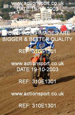 Photo: 310E1301 ActionSport Photography 18,19/10/2003 Weston Beach Race  _2_Solos #404