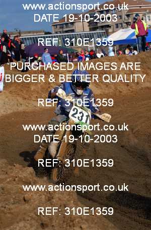Photo: 310E1359 ActionSport Photography 18,19/10/2003 Weston Beach Race  _2_Solos #231
