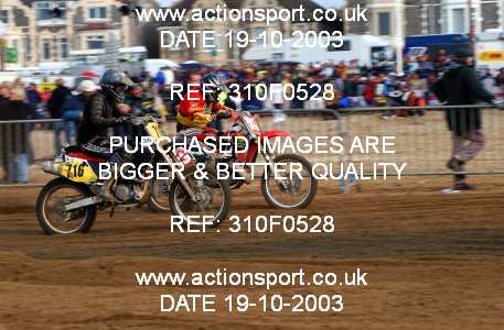 Photo: 310F0528 ActionSport Photography 18,19/10/2003 Weston Beach Race  _2_Solos #716