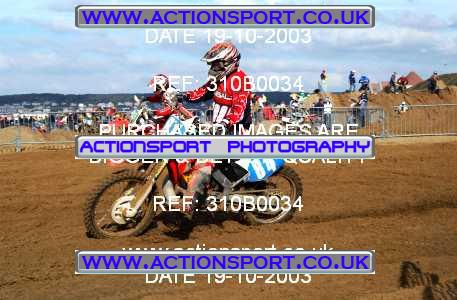 Photo: 310B0034 ActionSport Photography 18,19/10/2003 Weston Beach Race  _2_Solos #84