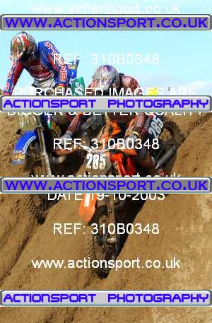 Photo: 310B0348 ActionSport Photography 18,19/10/2003 Weston Beach Race  _2_Solos #285