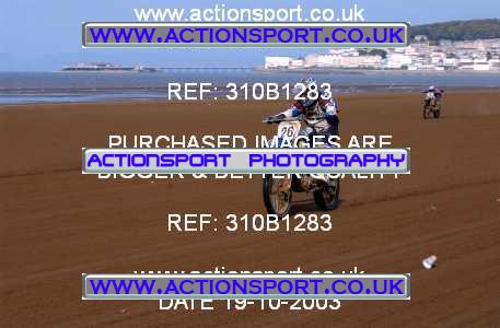 Photo: 310B1283 ActionSport Photography 18,19/10/2003 Weston Beach Race  _2_Solos #26