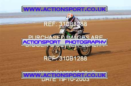 Photo: 310B1288 ActionSport Photography 18,19/10/2003 Weston Beach Race  _2_Solos #804