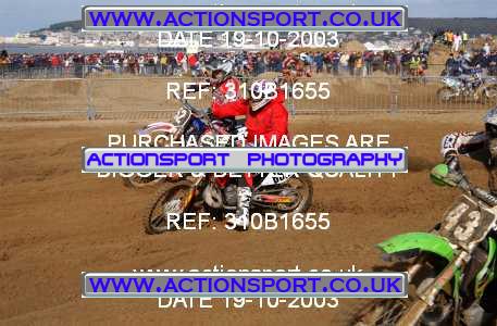 Photo: 310B1655 ActionSport Photography 18,19/10/2003 Weston Beach Race  _2_Solos #52