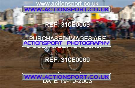 Photo: 310E0069 ActionSport Photography 18,19/10/2003 Weston Beach Race  _2_Solos #285