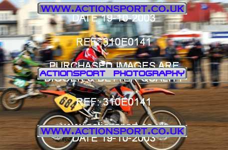 Photo: 310E0141 ActionSport Photography 18,19/10/2003 Weston Beach Race  _2_Solos #684