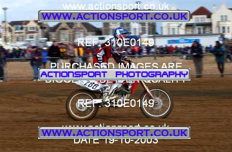 Photo: 310E0149 ActionSport Photography 18,19/10/2003 Weston Beach Race  _2_Solos #286