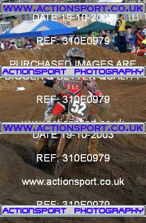 Photo: 310E0979 ActionSport Photography 18,19/10/2003 Weston Beach Race  _2_Solos #52