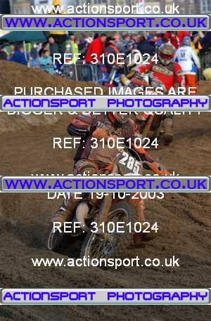 Photo: 310E1024 ActionSport Photography 18,19/10/2003 Weston Beach Race  _2_Solos #285