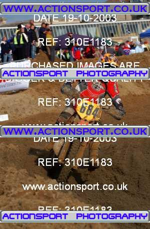Photo: 310E1183 ActionSport Photography 18,19/10/2003 Weston Beach Race  _2_Solos #684