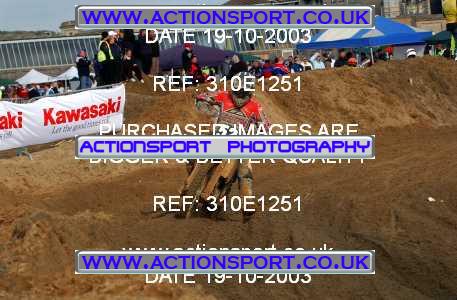 Photo: 310E1251 ActionSport Photography 18,19/10/2003 Weston Beach Race  _2_Solos #52