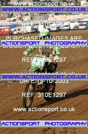Photo: 310E1297 ActionSport Photography 18,19/10/2003 Weston Beach Race  _2_Solos #436