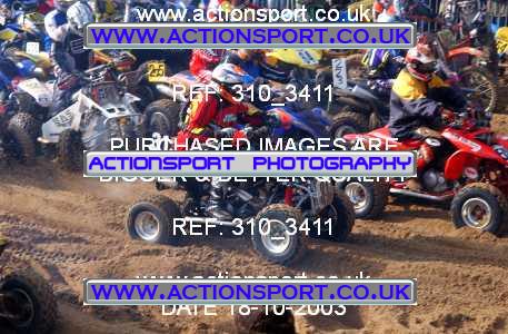 Photo: 310_3411 ActionSport Photography 18,19/10/2003 Weston Beach Race  _1_QuadsAndSidecars #31