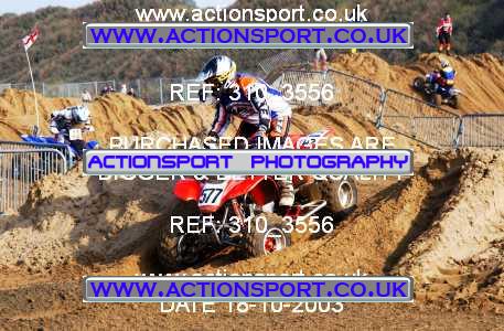 Photo: 310_3556 ActionSport Photography 18,19/10/2003 Weston Beach Race  _1_QuadsAndSidecars #577