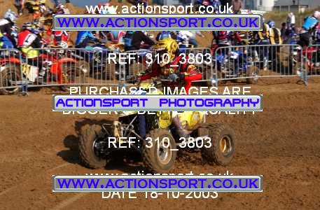 Photo: 310_3803 ActionSport Photography 18,19/10/2003 Weston Beach Race  _1_QuadsAndSidecars #89