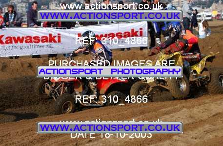 Photo: 310_4866 ActionSport Photography 18,19/10/2003 Weston Beach Race  _1_QuadsAndSidecars #577