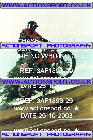 Photo: 3AF1893-29 ActionSport Photography 25/10/2003 AMCA Upton Motorsports Club [SATURDAY ONLY] - Bromsberrow   _1_250-750Seniors #26