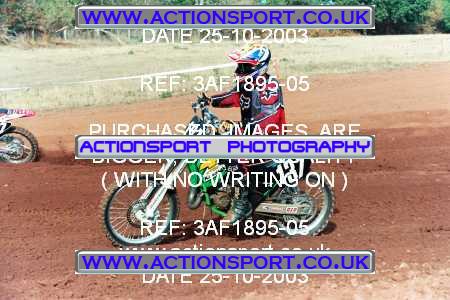 Photo: 3AF1895-05 ActionSport Photography 25/10/2003 AMCA Upton Motorsports Club [SATURDAY ONLY] - Bromsberrow   _2_125JuniorsGroup1 #137