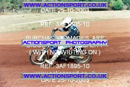 Photo: 3AF1895-10 ActionSport Photography 25/10/2003 AMCA Upton Motorsports Club [SATURDAY ONLY] - Bromsberrow   _2_125JuniorsGroup1 #48