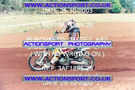 Photo: 3AF1895-25 ActionSport Photography 25/10/2003 AMCA Upton Motorsports Club [SATURDAY ONLY] - Bromsberrow   _2_125JuniorsGroup1 #121