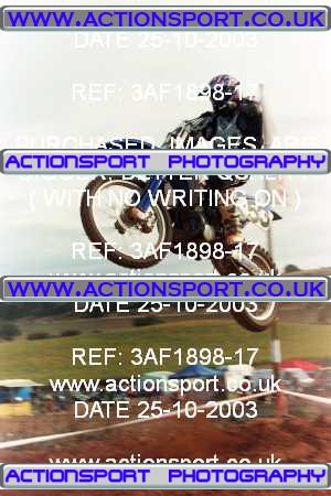 Photo: 3AF1898-17 ActionSport Photography 25/10/2003 AMCA Upton Motorsports Club [SATURDAY ONLY] - Bromsberrow   _3_250-750Experts #53