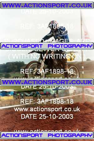 Photo: 3AF1898-18 ActionSport Photography 25/10/2003 AMCA Upton Motorsports Club [SATURDAY ONLY] - Bromsberrow   _3_250-750Experts #33