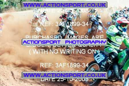 Photo: 3AF1899-34 ActionSport Photography 25/10/2003 AMCA Upton Motorsports Club [SATURDAY ONLY] - Bromsberrow   _5_125Seniors #138