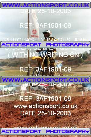 Photo: 3AF1901-09 ActionSport Photography 25/10/2003 AMCA Upton Motorsports Club [SATURDAY ONLY] - Bromsberrow   _5_125Seniors #57
