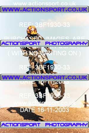 Photo: 3BF1930-33 ActionSport Photography 16/11/2003 AMCA Christchurch & DMXC - Crow  _4_Experts #39