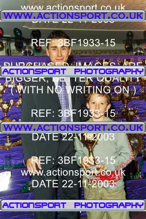 Photo: 3BF1933-15 ActionSport Photography 22/11/2003 Severn Valley SSC Presentation _1_AllPhotos #2