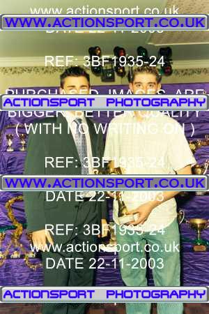Photo: 3BF1935-24 ActionSport Photography 22/11/2003 Severn Valley SSC Presentation _1_AllPhotos #5