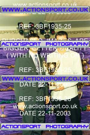 Photo: 3BF1935-25 ActionSport Photography 22/11/2003 Severn Valley SSC Presentation _1_AllPhotos #5
