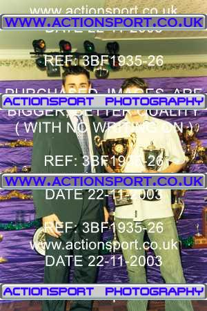 Photo: 3BF1935-26 ActionSport Photography 22/11/2003 Severn Valley SSC Presentation _1_AllPhotos #5