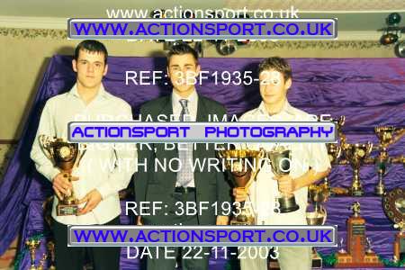 Photo: 3BF1935-28 ActionSport Photography 22/11/2003 Severn Valley SSC Presentation _1_AllPhotos #5