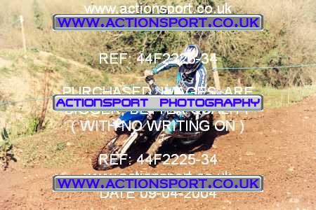 Photo: 44F2225-34 ActionSport Photography 09/04/2004 AMCA Marshfield MXC Mike Brown Memorial  _1_125JuniorsGp1 #12