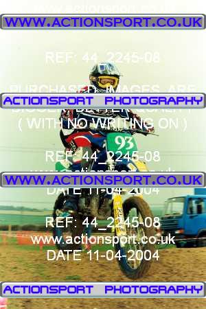 Photo: 44_2245-08 ActionSport Photography 11/04/2004 YMSA Poole & Parkstone MC - Martinstown _6_100s #93