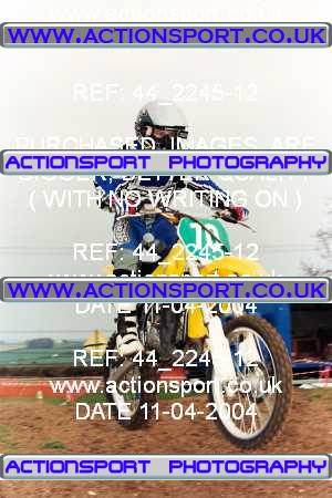 Photo: 44_2245-12 ActionSport Photography 11/04/2004 YMSA Poole & Parkstone MC - Martinstown _6_100s #70