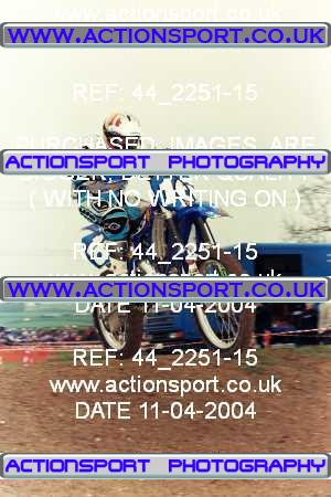 Photo: 44_2251-15 ActionSport Photography 11/04/2004 YMSA Poole & Parkstone MC - Martinstown _3_125Seniors #16