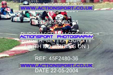 Photo: 45F2480-36 ActionSport Photography 22/05/2004 Camberley Kart Club - Blackbushe _3_MiniMax_JuniorBlue #16