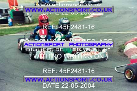 Photo: 45F2481-16 ActionSport Photography 22/05/2004 Camberley Kart Club - Blackbushe _3_MiniMax_JuniorBlue #1