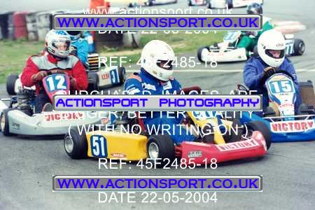 Photo: 45F2485-18 ActionSport Photography 22/05/2004 Camberley Kart Club - Blackbushe _6_FormulaBlue #51