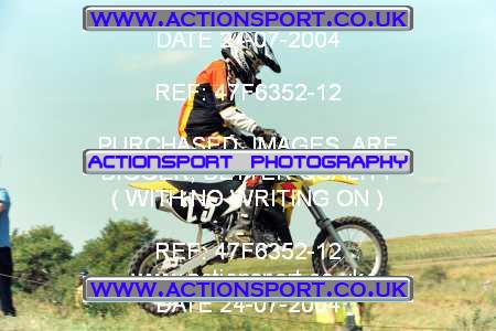 Photo: 47F6352-12 ActionSport Photography 24/07/2004 East Kent SSC - Joyce Green _4_Juniors #25